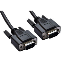 10m VGA Cable - 15 pins Male to 15 pins Male for Monitor PC Molded