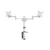 Astrotek Monitor Stand Desk Mount 43cm Arm for Dual Screens 13-29in