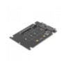 Simplecom SA207 mSATA + M.2 (NGFF) to SATA 2 In 1 Combo Adapter