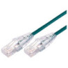 Comsol 0.5m 10GbE Ultra Thin Cat 6A UTP Snagless Patch Cable LSZH (Low Smoke Zero Halogen) - Green