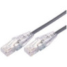 Comsol 0.5m 10GbE Ultra Thin Cat 6A UTP Snagless Patch Cable LSZH (Low Smoke Zero Halogen) - Grey