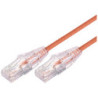 Comsol 0.5m 10GbE Ultra Thin Cat 6A UTP Snagless Patch Cable LSZH (Low Smoke Zero Halogen) - Orange