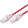 Comsol 1.5m 10GbE Ultra Thin Cat 6A UTP Snagless Patch Cable LSZH (Low Smoke Zero Halogen) - Red