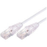 Comsol 1.5m 10GbE Ultra Thin Cat 6A UTP Snagless Patch Cable LSZH (Low Smoke Zero Halogen) - White