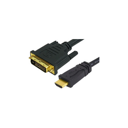 Comsol 1m HDMI Male to DVI-D Male Cable