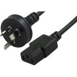 Comsol 0.5m Mains Outlet Power Cable 3PIN AUS(M) - IEC-C13(F)
