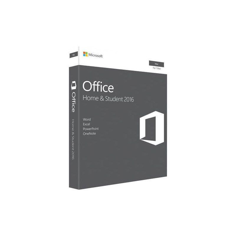 GZA-00984  MICROSOFT OFFICE * MAC * HOME AND STUDENT 2016