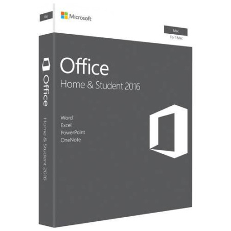 GZA-00984  MICROSOFT OFFICE * MAC * HOME AND STUDENT 2016