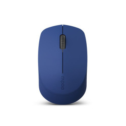 RAPOO M100 2.4GHz & Bluetooth 3 / 4 Quiet Click Wireless Mouse Blue - 1300dpi Connects up to 3 Devices, 9 months Battery Life