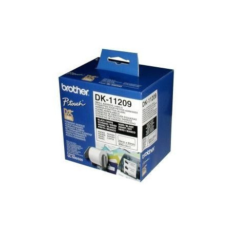 Brother White Small Address Label 29mmX62mm,800 labels per roll