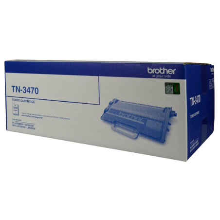 Brother TN-3470 Mono Laser Toner - High Yield upto 12000 Pages- L6200DW, L6400DW, L6700DW, L6900DW