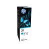 HP 31 70ML CYAN ORIGINAL INK BOTTLE