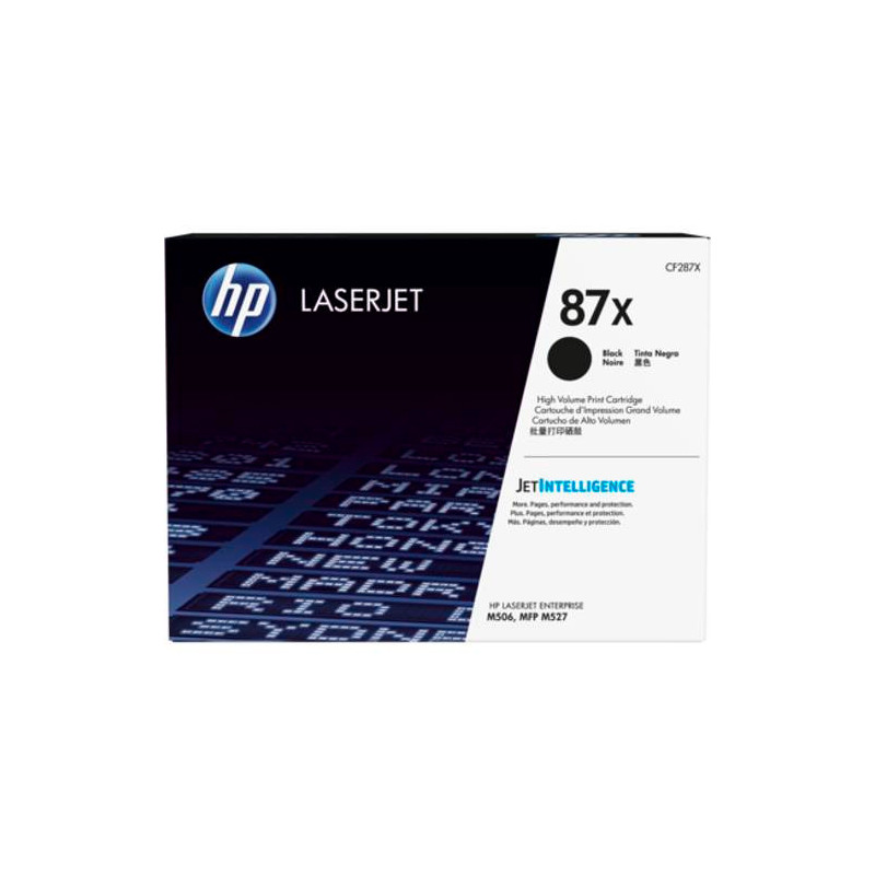 HP 87X High Yield Black Original LaserJet Toner Cartridge (CF287X)