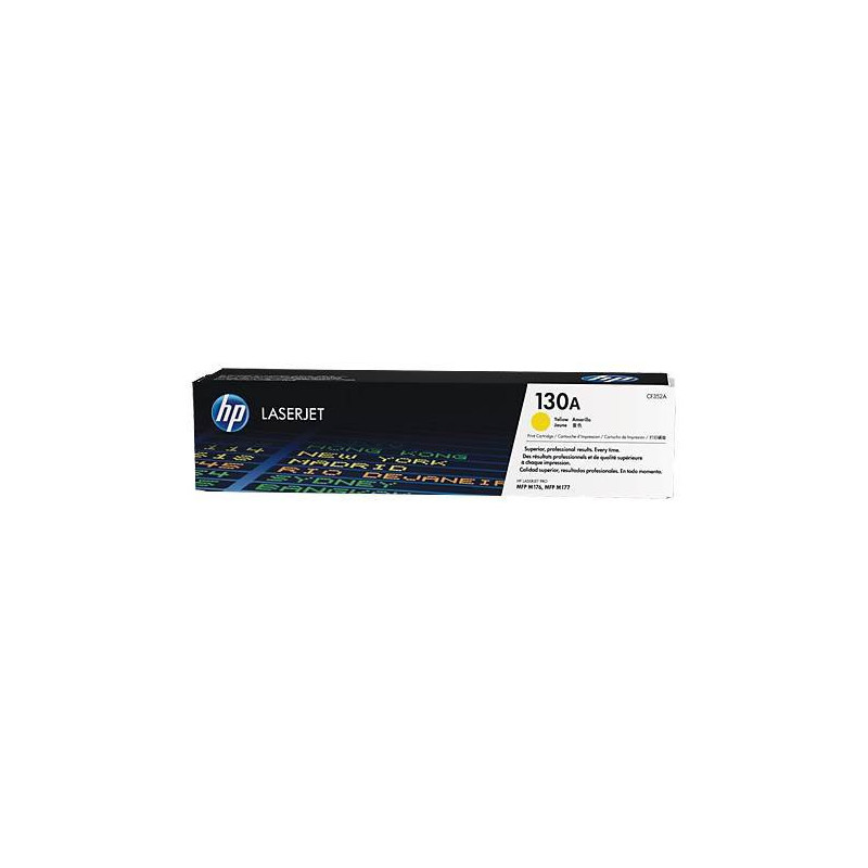 HP CF352A 130A Yellow Original LaserJet Toner Cartridge