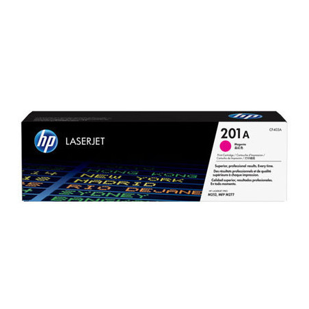 HP #201A Magenta Toner CF403A 1,400 pages