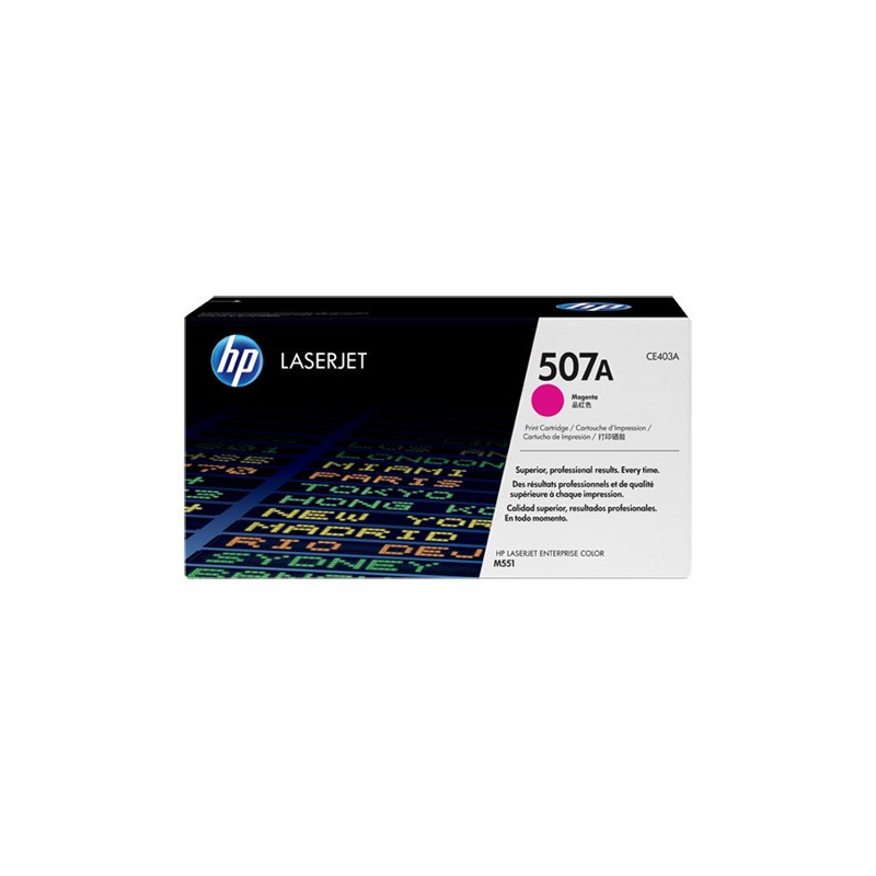 HP 507A Magenta LaserJet Toner Cartridge (CE403A)