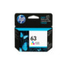 HP #63 Tri Colour Ink Cartridge 165 pages (F6U61AA)