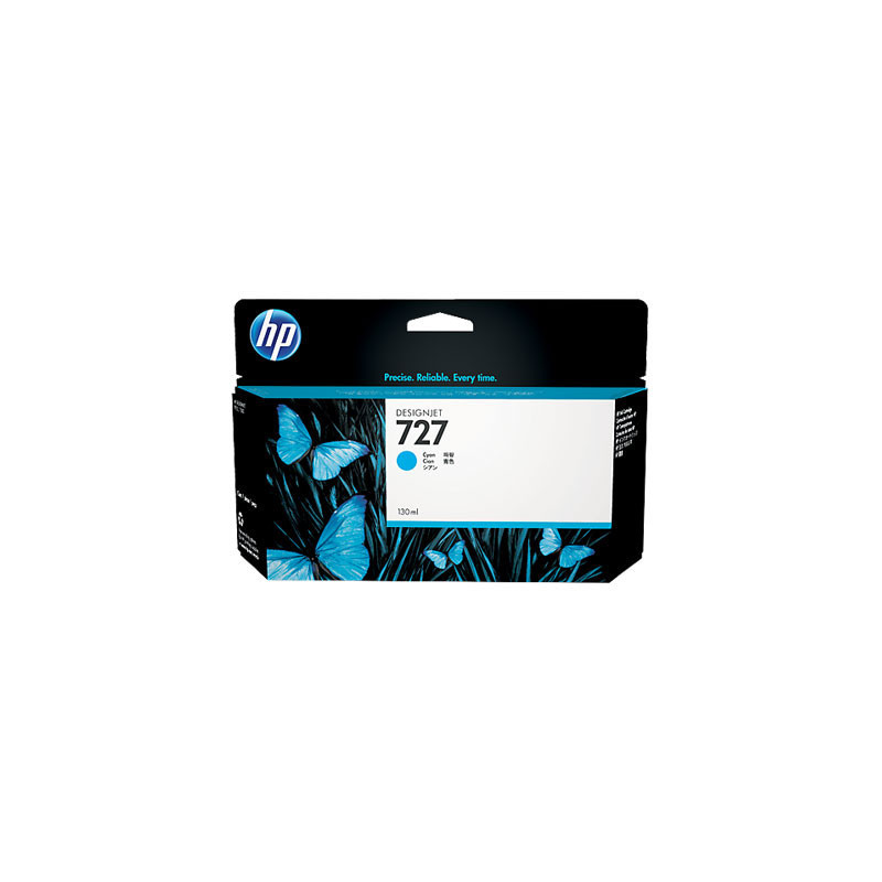 HP 727 130-ml Cyan Designjet Ink Cartridge B3P19A