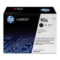 HP 90A Black LaserJet Toner Cartridge (CE390A)