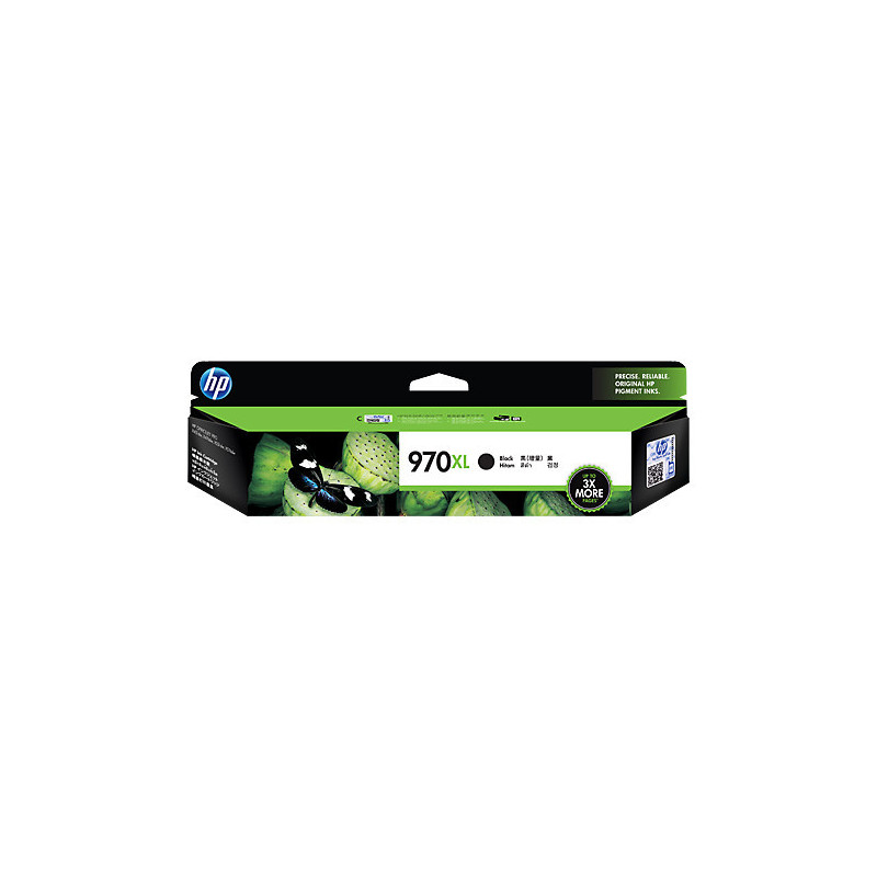 HP 970XL High Yield Black Original Ink Cartridge - up to 9200 pages (CN625AA)