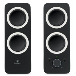 Logitech Z200 2.0 Speakers - Black