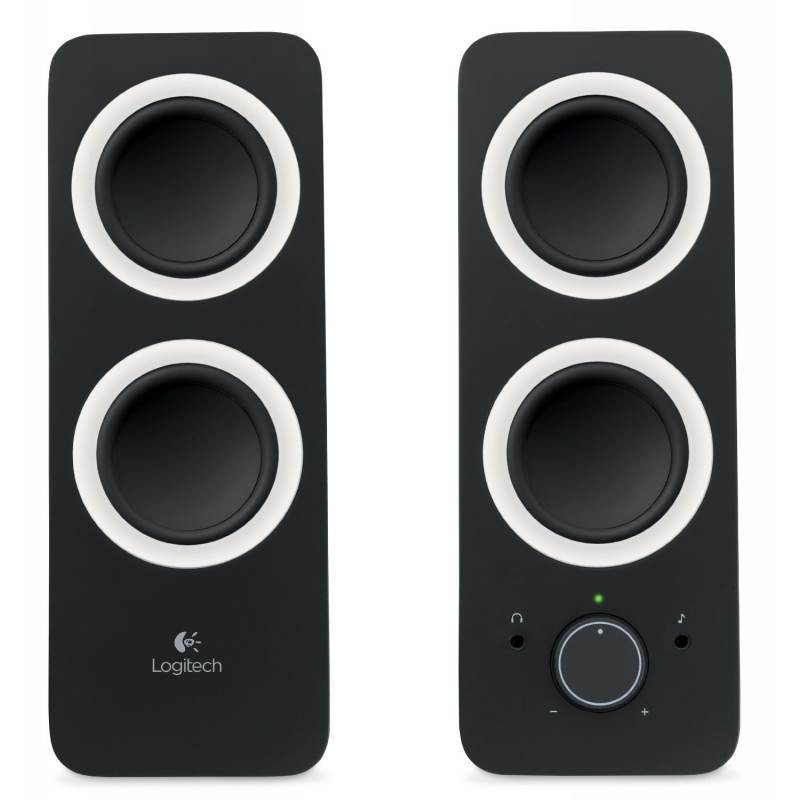 Logitech Z200 2.0 Speakers - Black