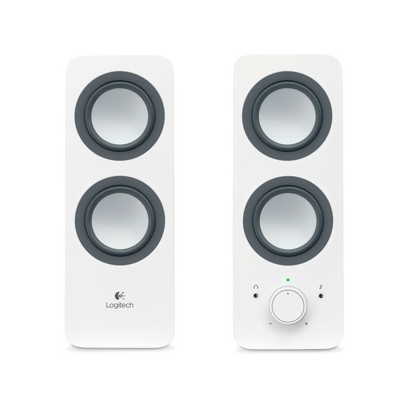 Logitech Z200 Multimedia Speakers - Snow White