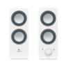 Logitech Z200 Multimedia Speakers - Snow White