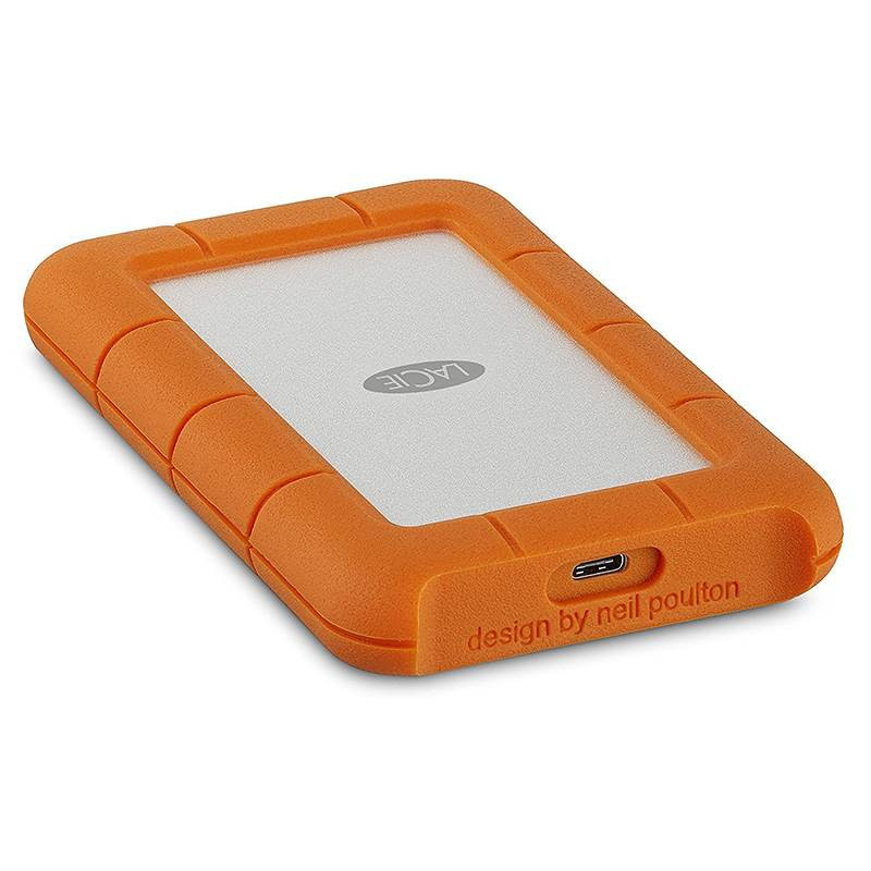 LaCie 2TB Rugged USB 3.1 Gen 1 Type-C External Portable Hard Drive