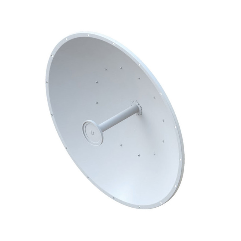 Ubiquiti 5GHz airFiber Dish 34dBi Slant 45 Degree Signal Angle for Optimum Interference Avoidance, Universal Pole Mount, Weather