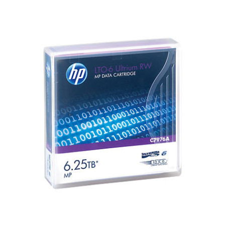 HP LTO-6 Ultrium 6.25TB MP RW Data Cartridge - C7976A