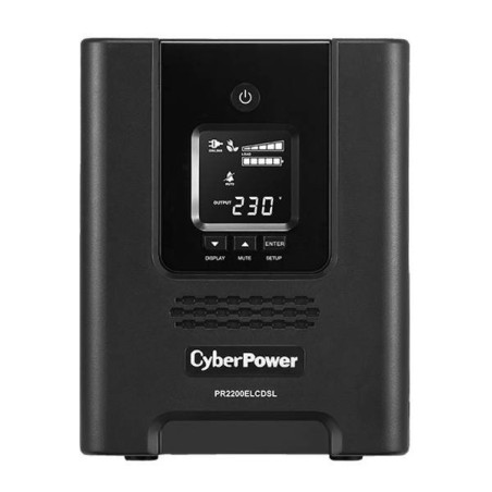 CyberPower PR2200ELCDSL Professional Tower 2200VA / 1980W Pure Sine Wave UPS