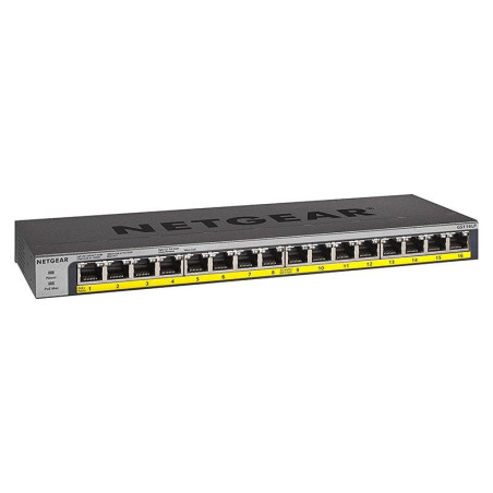 Netgear GS116LP-100AJS 16-Port PoE+ Gigabit Unmanaged Switch