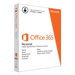 Microsoft Office 365 Personal (1 PC) - 1 Year - Digital Download