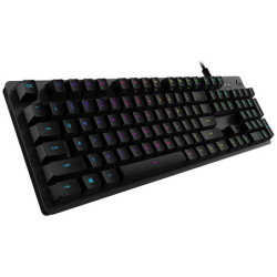 Logitech G512 Carbon RGB Mechanical Gaming Keyboard - GX Red Linear