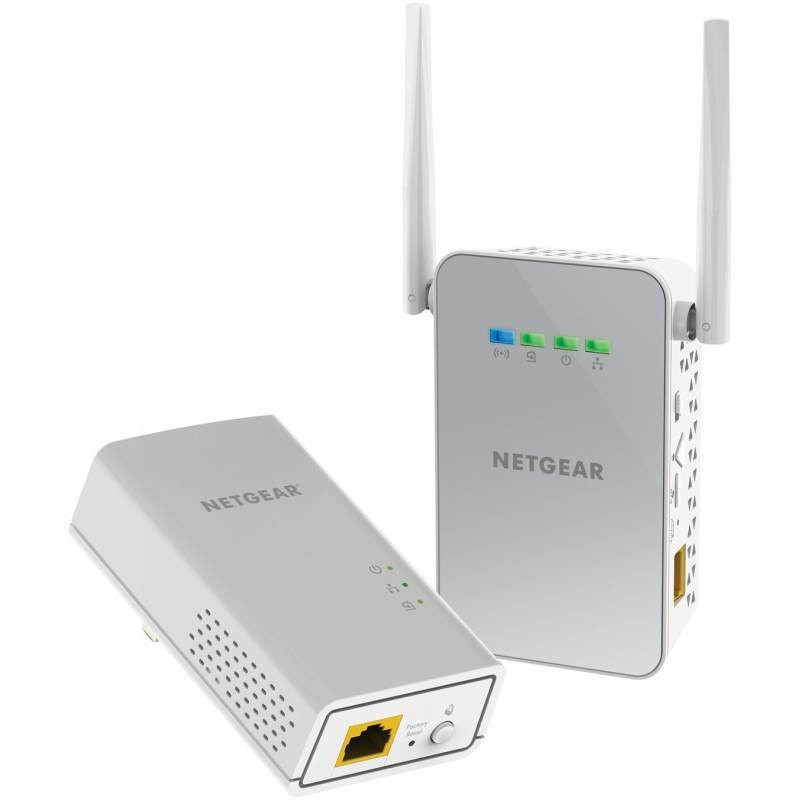Netgear PLW1000 Gigabit Ethernet & Wireless 802.11ac Powerline Adapter Kit