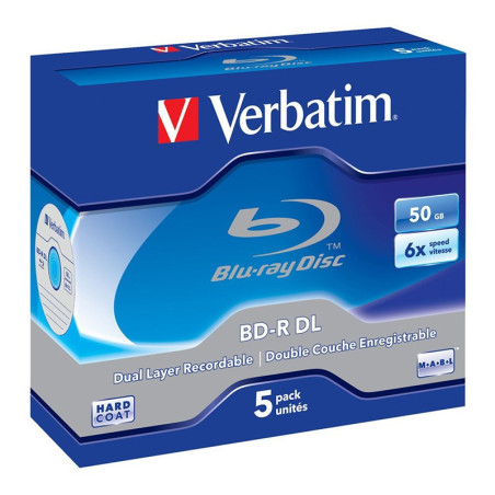 BD-R DL 50GB 5pk JC 6x