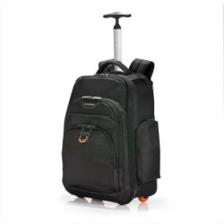 Everki 17.3in Atlas Wheeled Backpack with 13in to 17.3in Adaptable Compartment