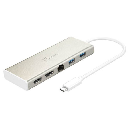 j5create JCD381 USB Type-C Dual HDMI Mini Dock