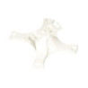 HPE Aruba AP-220-MNT-W1W Flat Surface Wall/Ceiling Basic Mount Kit - White