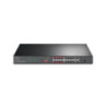 TP-Link TL-SL1218P 16-Port 10/100 Mbps + 2-Port Gigabit Rackmount Switch w/PoE+