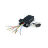 DB9 to RJ45 Modular Adapter - M/F