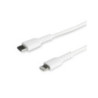 StarTech 1 m (3.3 ft.) USB C to Lightning Cable - White