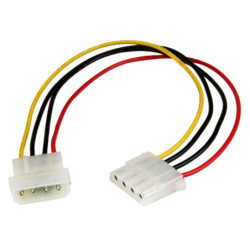 StarTech 12in LP4 Extender Cable 4pin Molex Power Extension