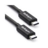 StarTech 0.5m Thunderbolt 3 40Gbps USB-C Cable - Thunderbolt UDB DP
