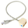 StarTech 2-to-1 RJ45 Splitter Cable Adapter - F/M