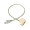 StarTech 2-to-1 RJ45 Splitter Cable Adapter - F/M