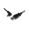 StarTech Micro-USB Charge & Sync Cable - Left-Angle Micro-USB 1m 3ft