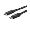 StarTech 1m USB C to USB C Cable w/ 5A PD - USB 2.0 USB-IF Certified