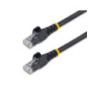 StarTech 0.5m Black Snagless Cat6 UTP Patch Cable - ETL Verified